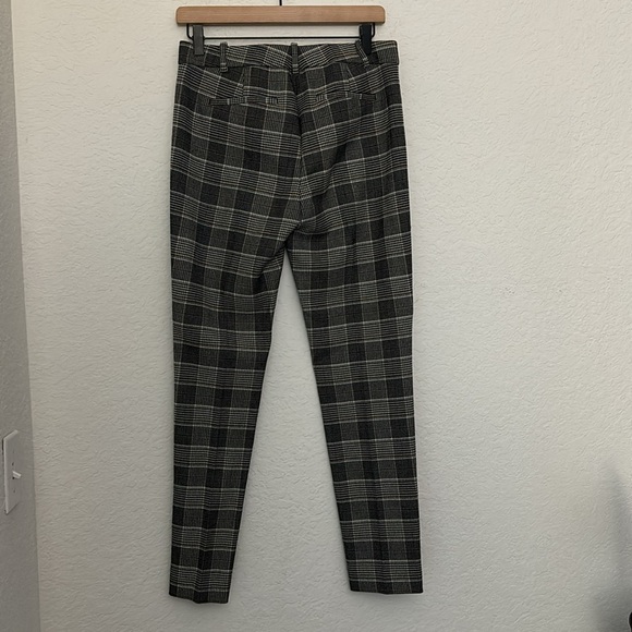 NWT THEORY “TAWNY” city plaid pant size 2 - Picture 5 of 5